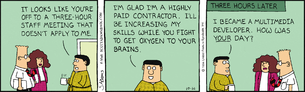 Dilbert Cartoon